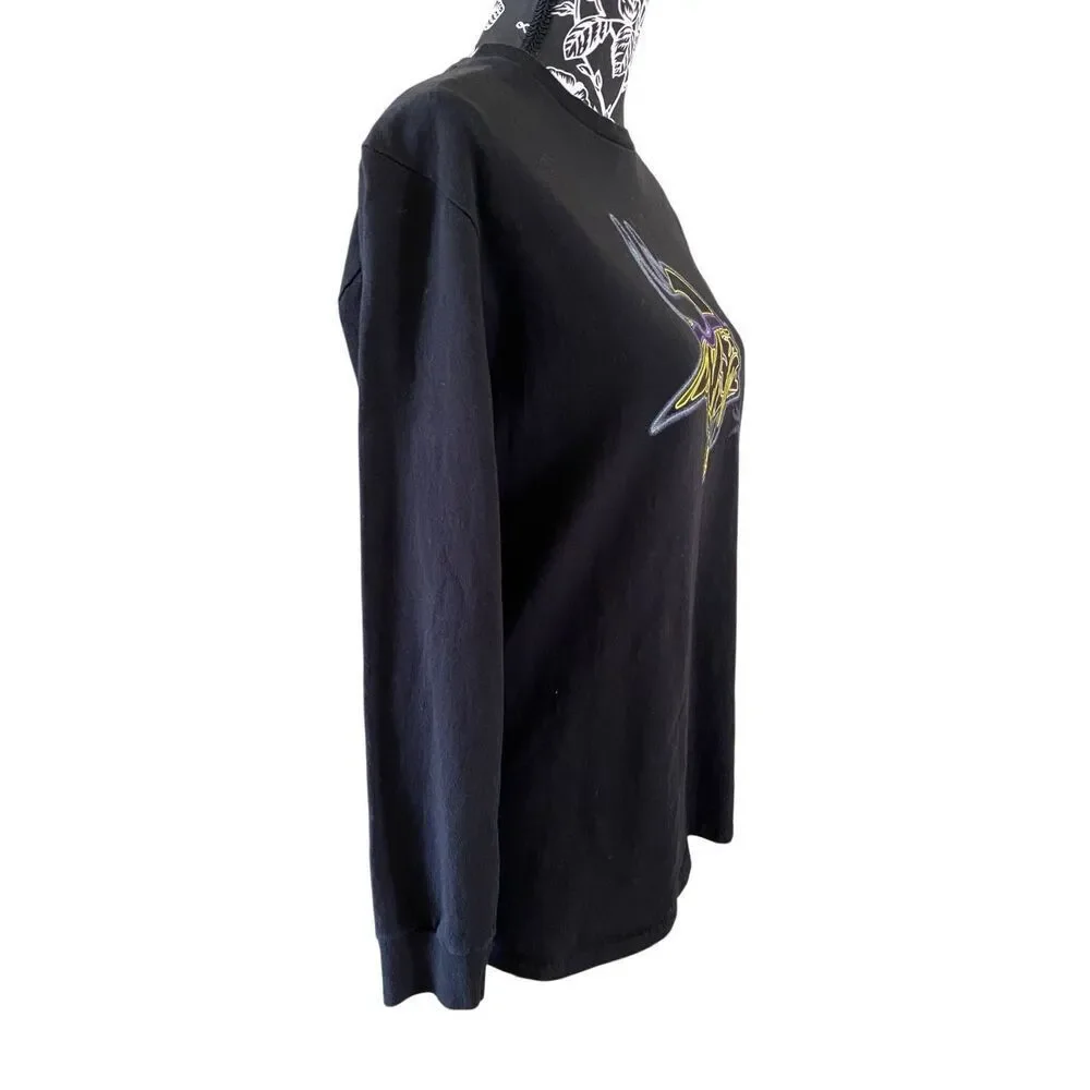 Majestic Minnesota Vikings Long Sleeve T Shirt Mens Med Football Nfl Sports